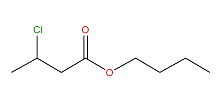 Butyl 3-chlorobutanoate